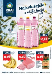 1. strana letáka Kraj 28. 5. - 3. 6. 2026 
