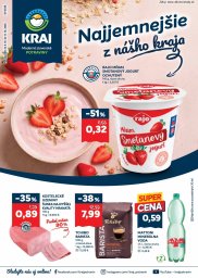 Kraj leták  s platnosťou 8. 10. - 14. 10. 2026 